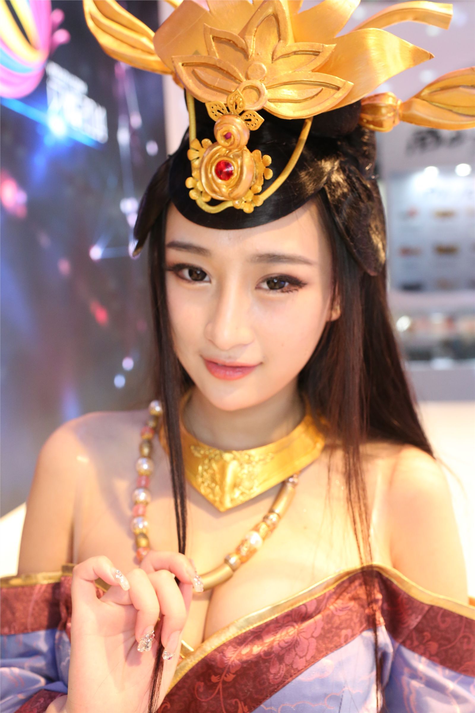 Chinajoy2014游族网络展台女神超清合集 1